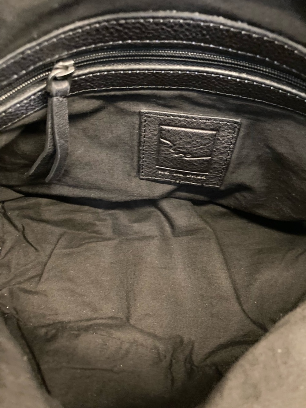 NWT FREE PEOPLE We The Free Baby Emerson Tote Bag in Black - Picture 9 of 10